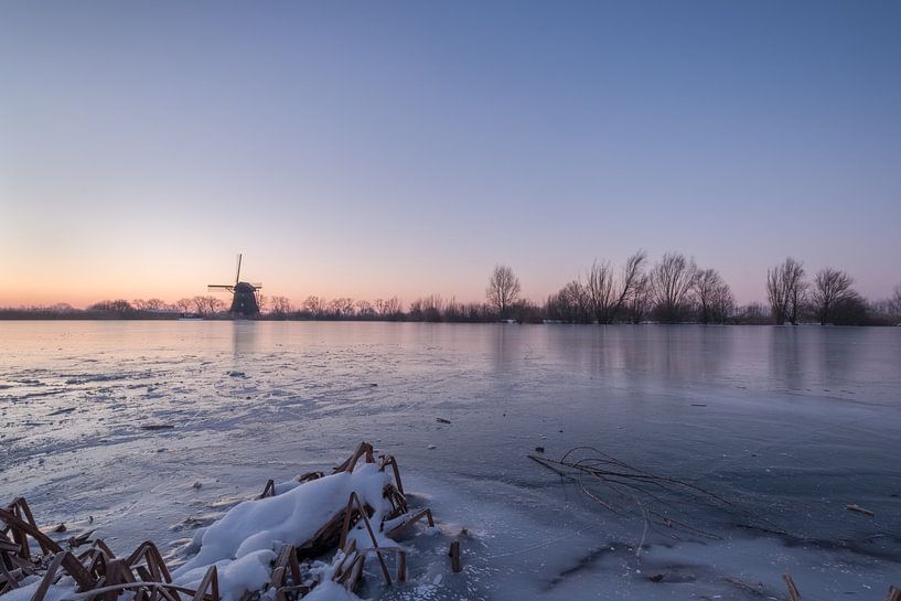 Mill De Steendert before sunrise by Moetwil en van Dijk - Fotografie