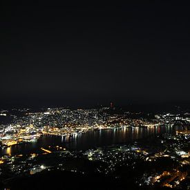 Nagasaki nacht uitzicht von Jeroen Kooij