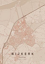 Nijkerk Plattegrond van Stef van Campen
