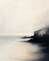Das Meer, abstrakter Minimalismus