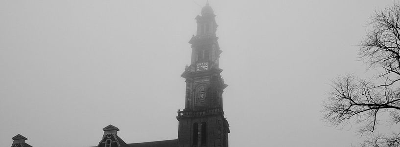 Amsterdam Jordaan, The Wester in the fog by Amsterdam Highlights