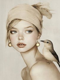 Das Mädchen und der Vogel von Carla Van Iersel