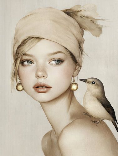 Het meisje en de vogel