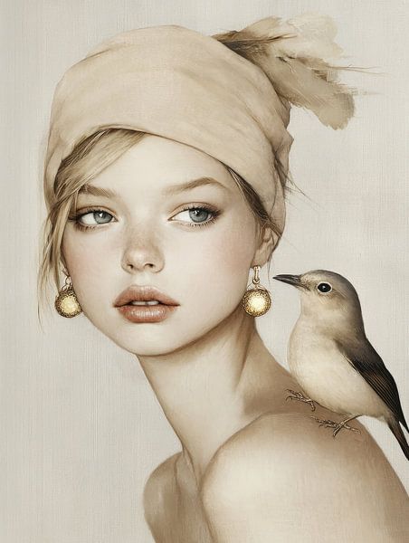 Het meisje en de vogel van Carla Van Iersel