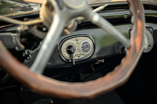 Ford Model T dashboard detail by Sjoerd van der Wal Photography