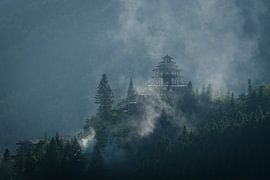 Aussichtsturm in Longji von Eddy Westdijk