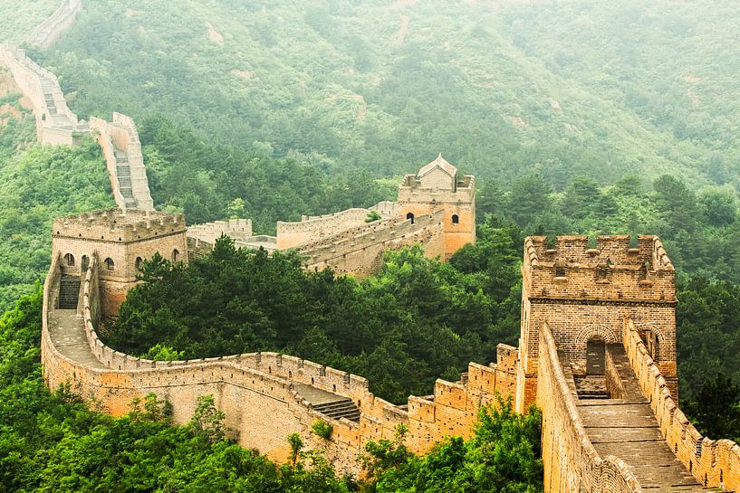 Great Wall of China by Dennis Van Den Elzen
