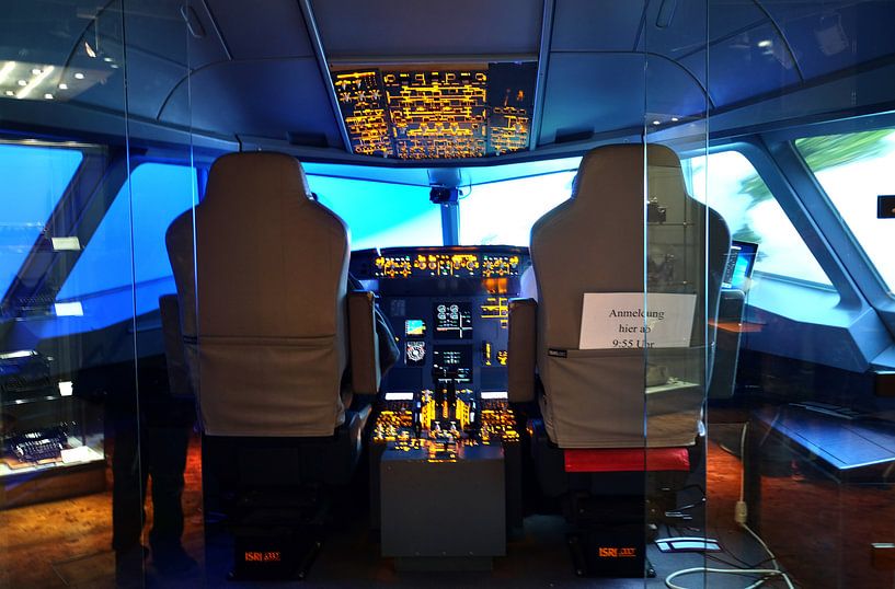 Cockpit Simulator van Edgar Schermaul