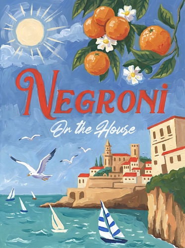 Italian Coastal Negroni