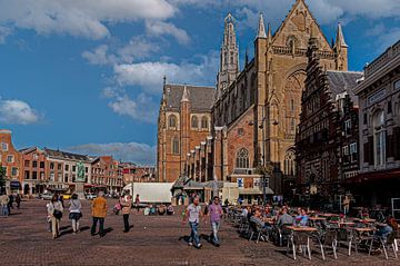 Haarlem Grote Markt. van Brian Morgan