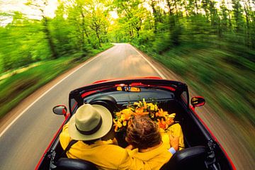 joyride in a convertible by Matthias Stolt
