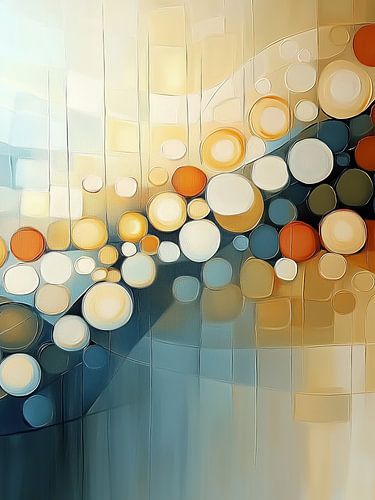 Modern abstracte bubbles