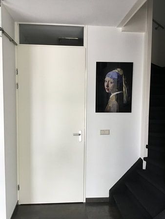 Low Poly Meisje met de Parel