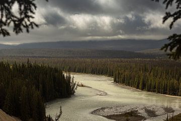 Athabasca River by Tobias Toennesmann