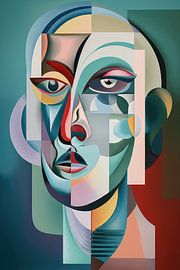 Abstract face by Imagine