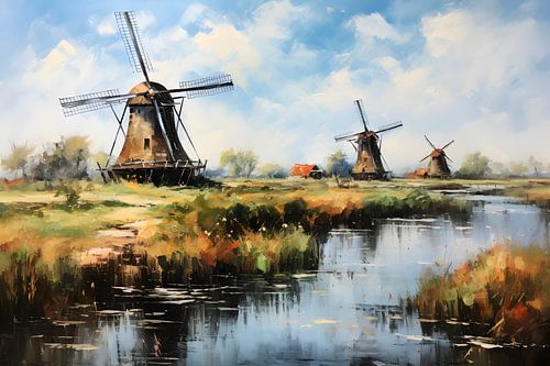 De molens van Kinderdijk #2
