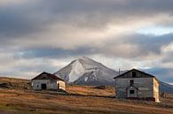 Verlassene Häuser auf Colesbukta, Spitzbergen von Michèle Huge Miniaturansicht