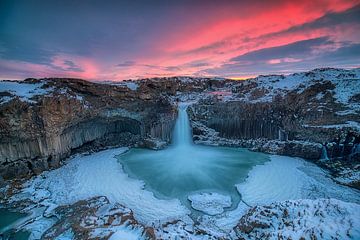 Aldeyjarfoss von Judith Kuhn