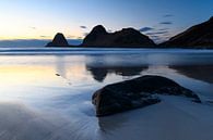 Sonnenuntergang über Nykvag-Strand am Vesteralen von Sjoerd van der Wal Fotografie Miniaturansicht