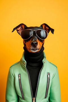 Manchester Terrier van Poster Art Shop