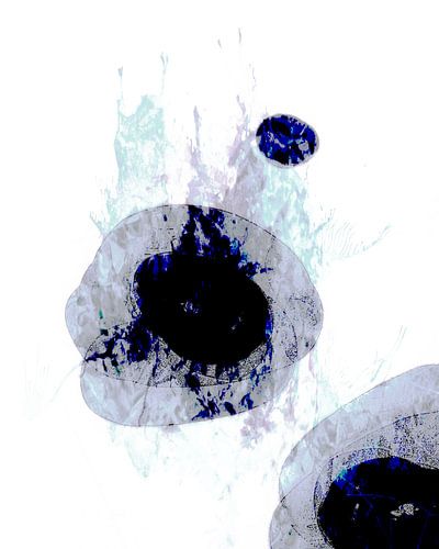 Japandi Zen Indigo Japan Scandinavië Abstract