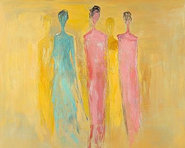 Personnes abstraites sur Caprices d'Art