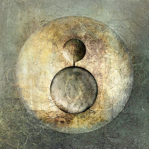 Modern Abstract. Minimalisme met Cirkels. 9