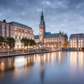 Hôtel de ville de Hambourg sur Florian Schmidt