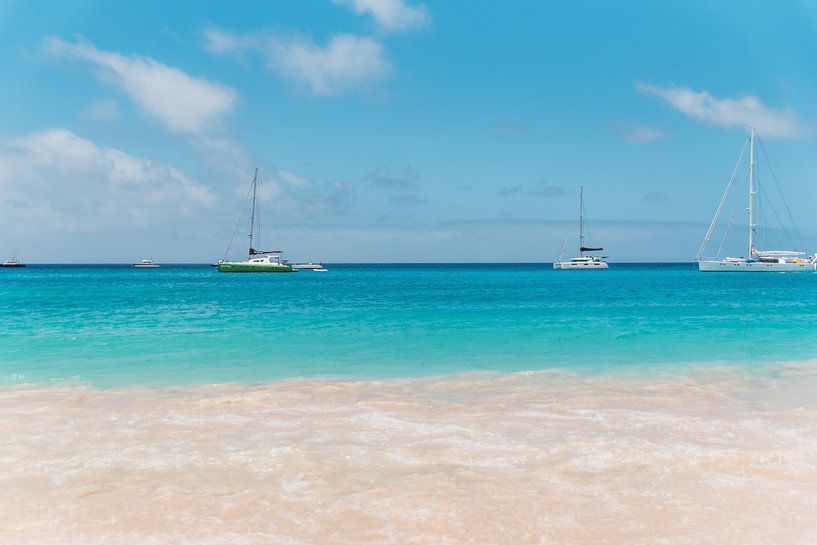 Bluest water in the Atlantic by Dayenne van Peperstraten