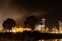 Chemische industrie 's nachts