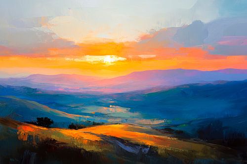 Sunset landscape