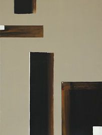 Moderne abstrakte Malerei - Balance im Design