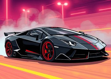 Lamborghini Veneno van MIROKKU