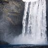 Skogafoss Wasserfall in Island von Mickéle Godderis