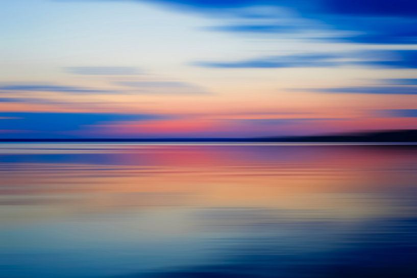 Abendstimmung am See von Thomas Jäger