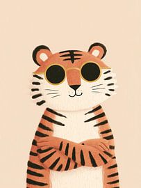 Cool Tiger – Stylish Safari Animal Nursery by StudioRemier