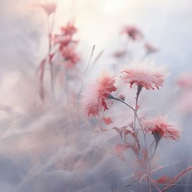 Rêves de fleurs douces : Une richesse de couleurs douces sur Karina Brouwer