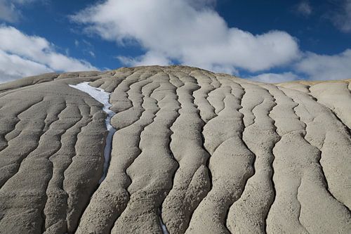 Bisti Badlands in de winter New Mexico, USA