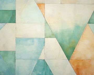 Geometrisch schilderij van Modern Collection