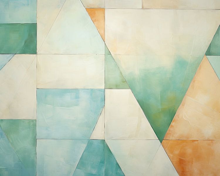 Geometric painting by Modern Collection