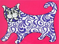 I am not a decorative object, Pink, 2015, (screen printing)
