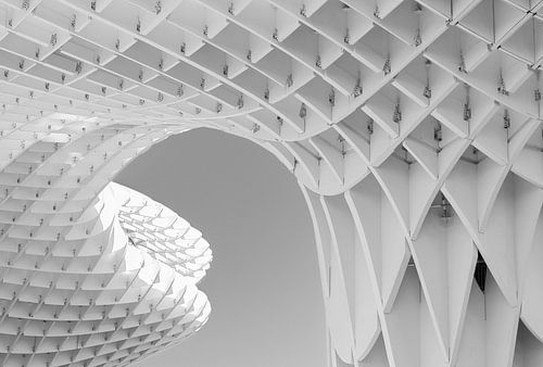 l'architecture en noir et blanc