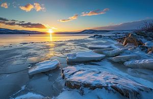 Sonnenaufgang am Atlantik