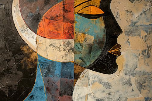 Gezicht | Contemplating Visual Symphony van De Mooiste Kunst