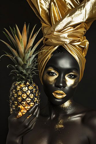 Ananas en Afrikaanse elegantie