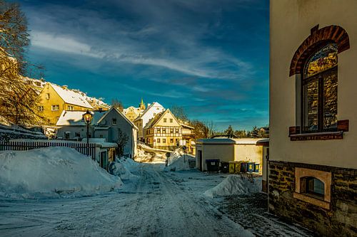 Winter Schnee Annaberg Buchholz