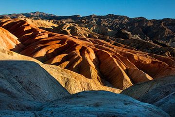 De zandduinen van Death Valley (USA) van Giovanni della Primavera