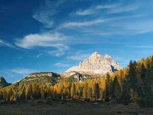 Evening sun at Tre Cime