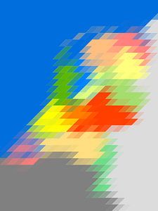 Parallellogrammenkaart van Nederland
