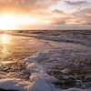 zonsondergang aan de Noordzeekust van Arjan van Duijvenboden